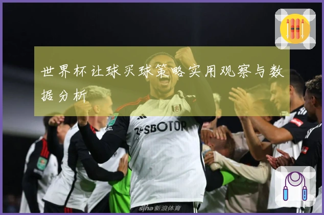 世界杯让球买球策略实用观察与数据分析
